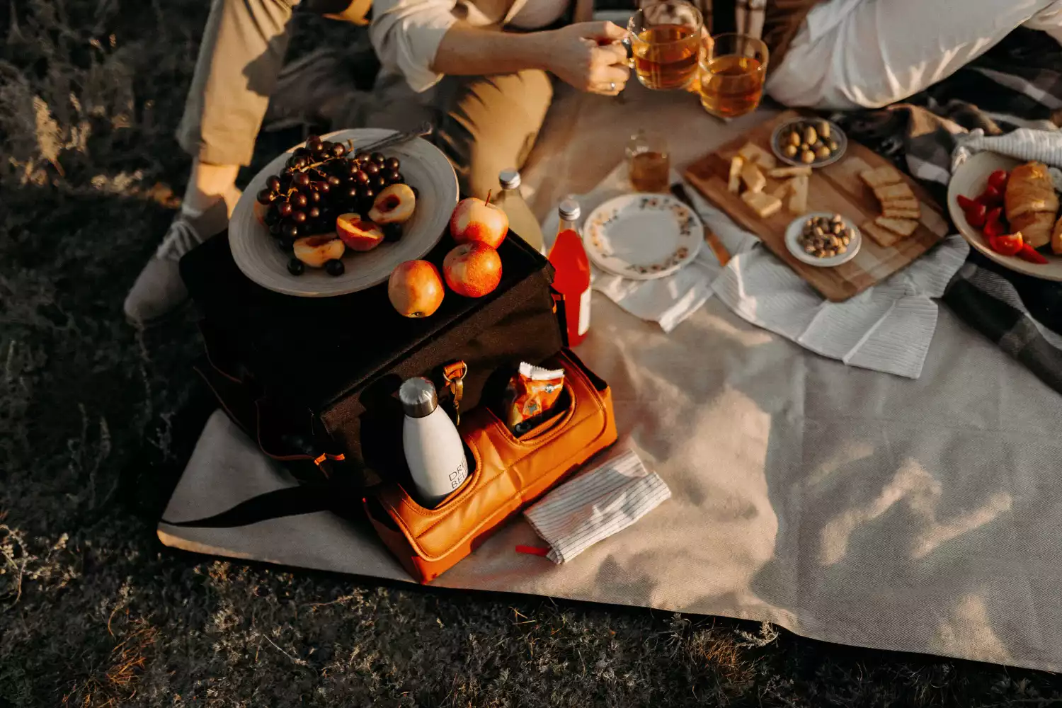 girly picnic blanket