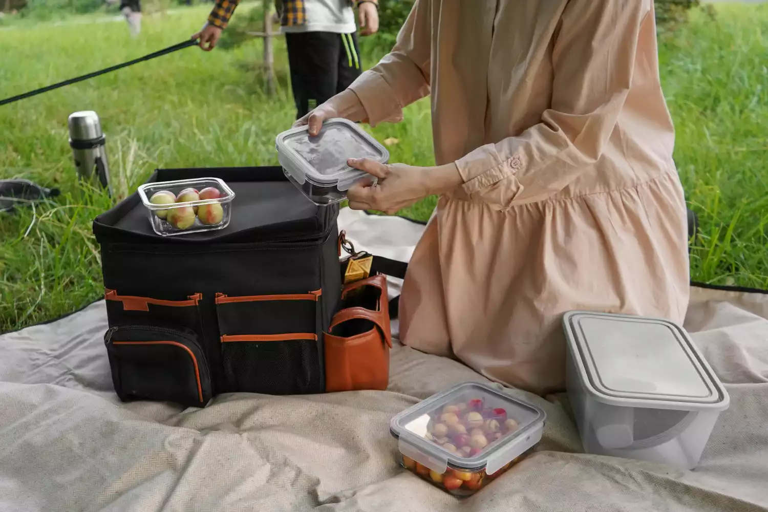 fall picnic blanket