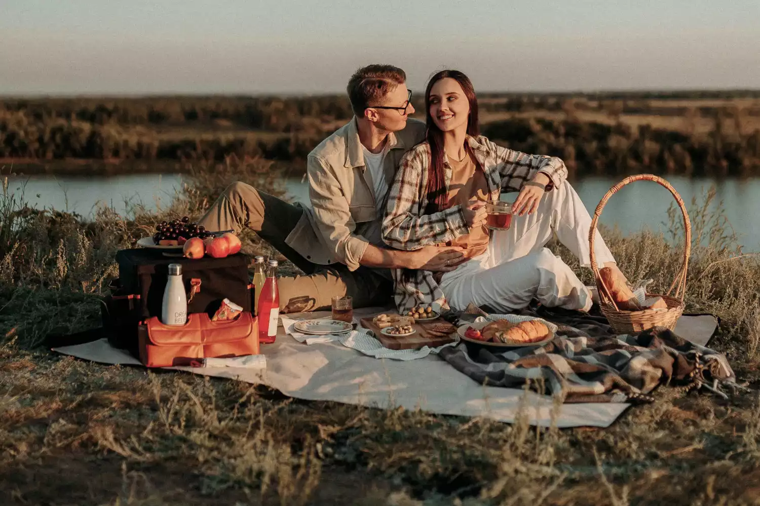 fall picnic blanket